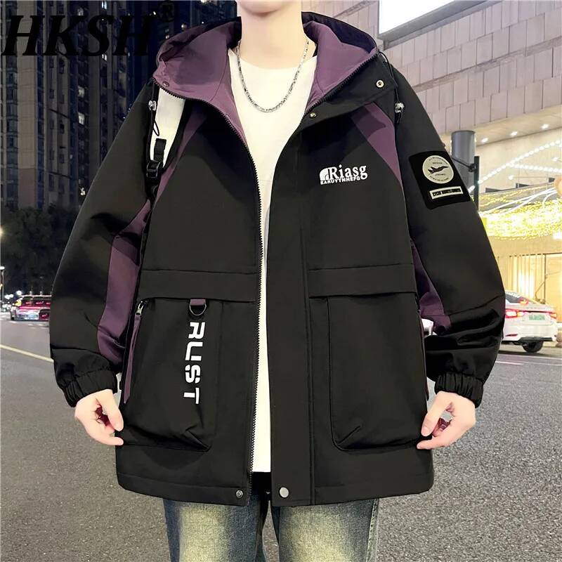Street Fashion Taiwan - جاكيت رجالي جديد أنيق من HKSH