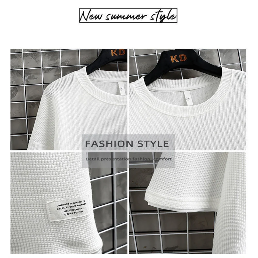 طقم رياضي صيفي للرجال من قماش  - مراجعة Street Summer Fashion وسعره