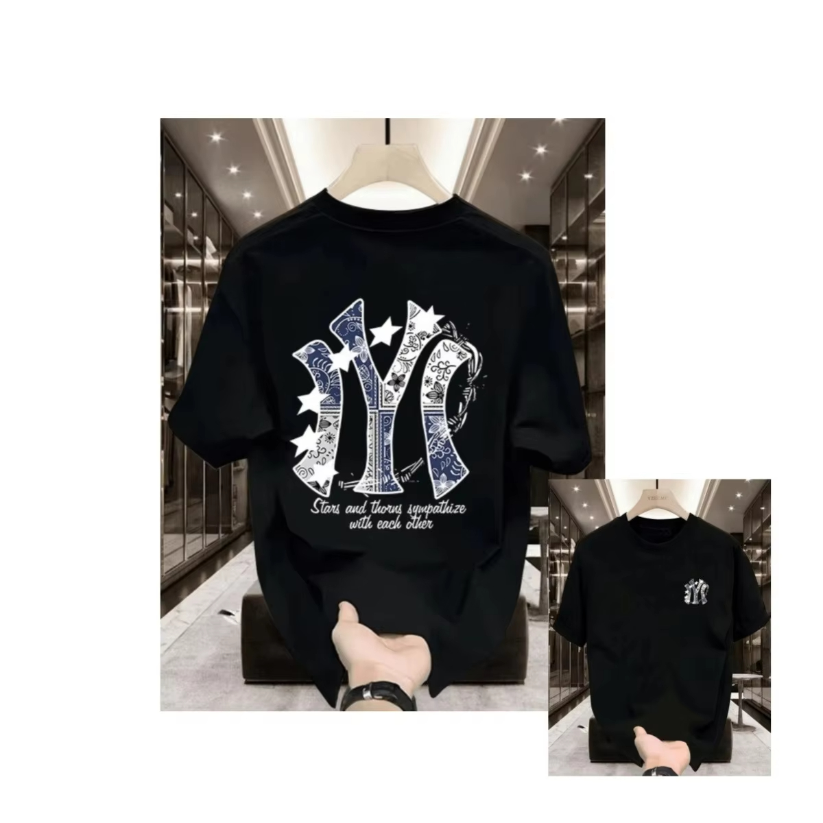 تي شيرت رياضي عصري لعام 2026 ب - مراجعة Street Fashion Brand Logo وسعره