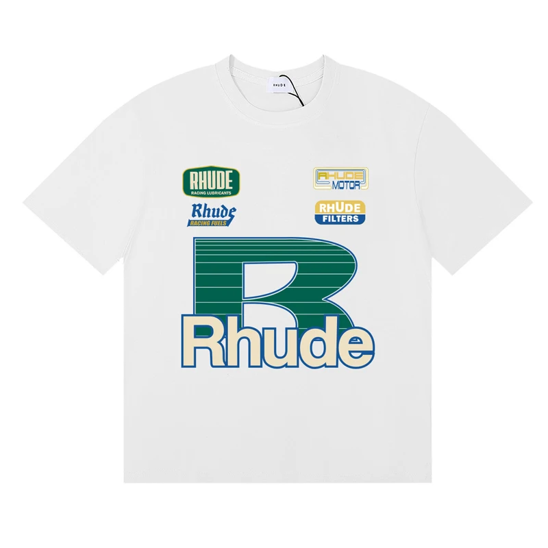 تي شيرت عصري من ماركة Rhude لل - مراجعة Street Fashion Brand Logo وسعره