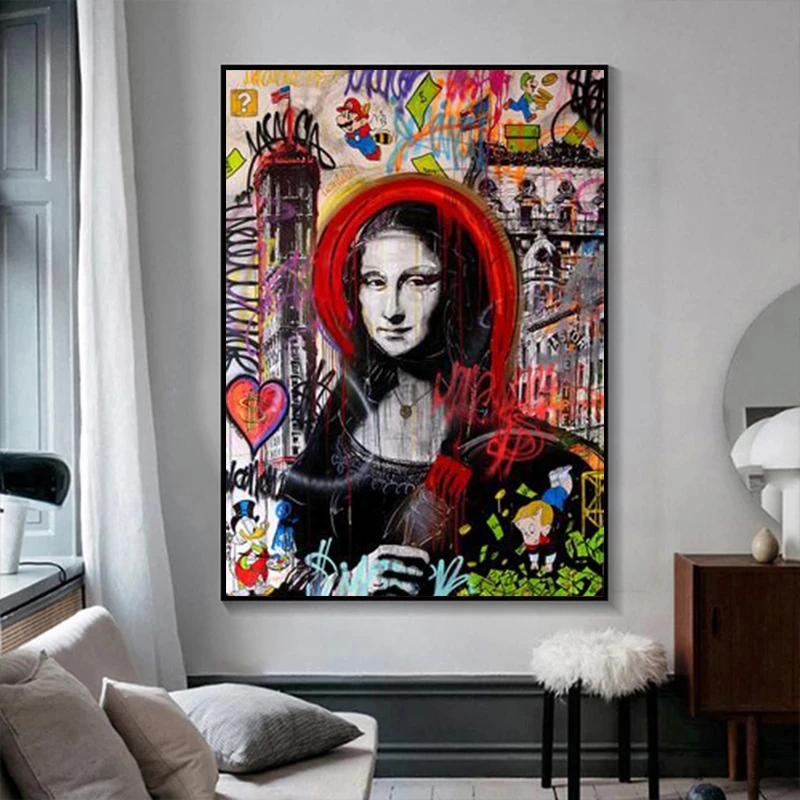 بالون جدارية فن البوب في الشار - مراجعة Street Fashion Poster وسعره