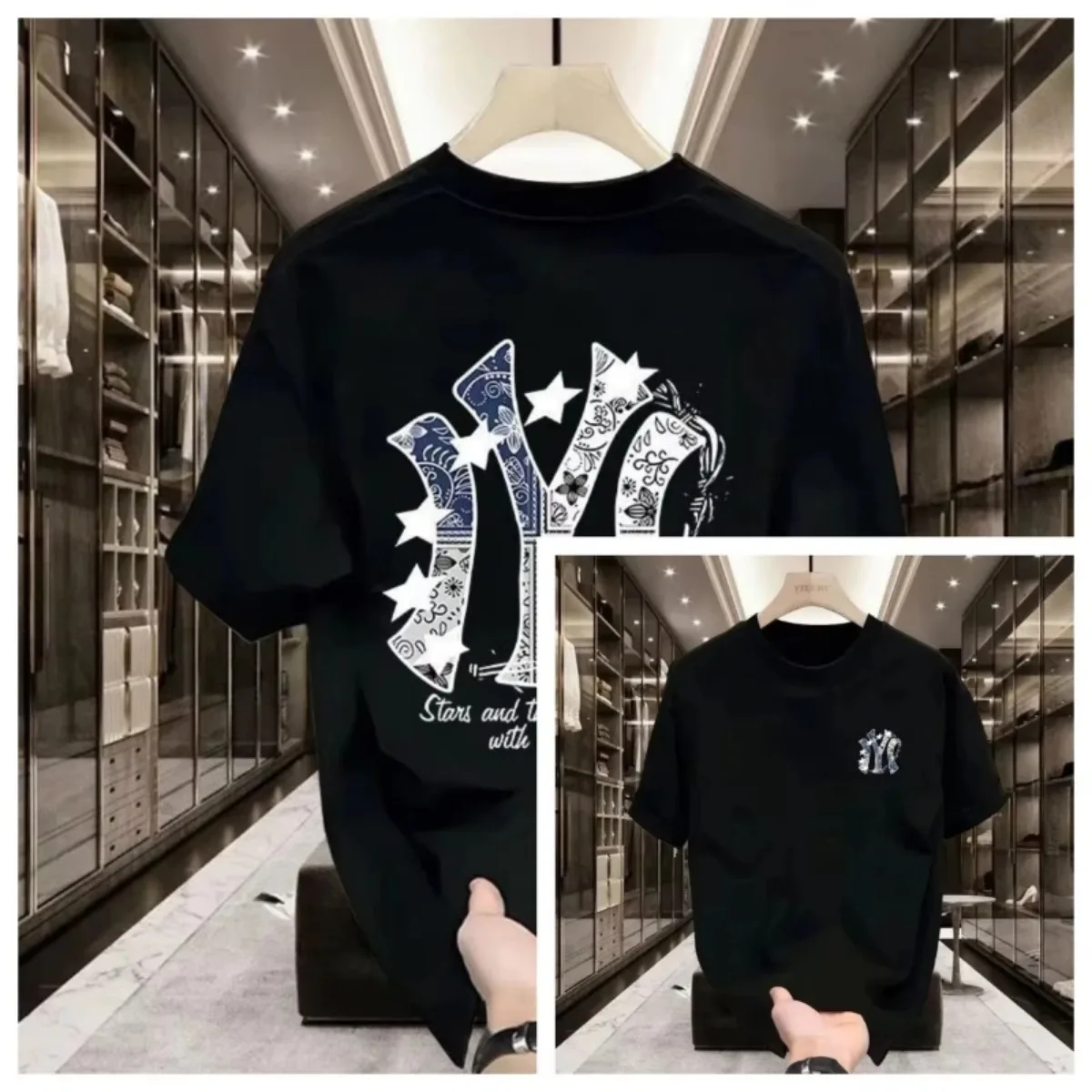 قميص رجالي مطبوع بأكمام قصيرة  - مراجعة Parade Fashion Street وسعره