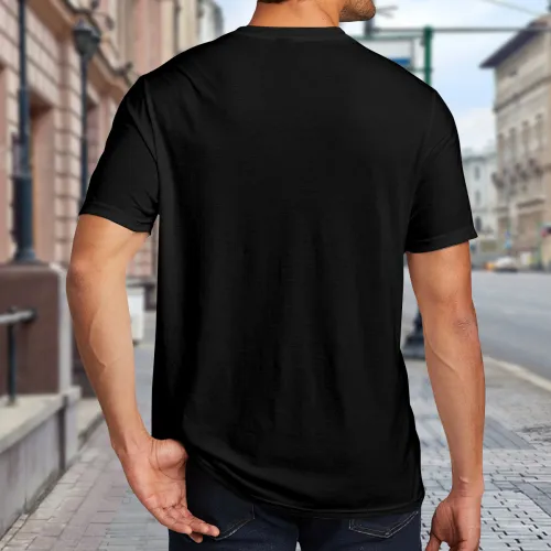 تي شيرت قصير الأكمام بطباعة شع - مراجعة Street Fashion Brand Logo وسعره